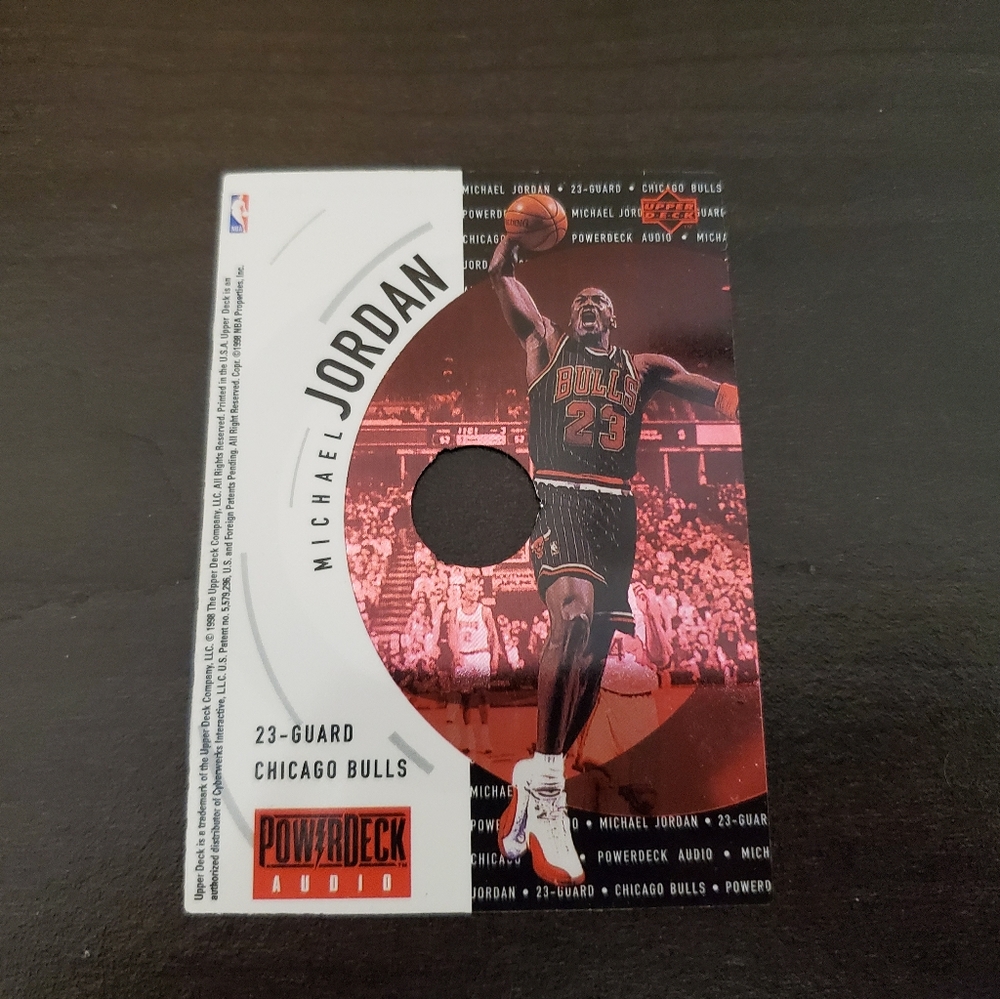 Michael Jordan powerdeck card